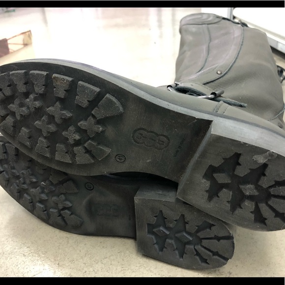 Unique Yin Choc Slouchy Moto Boot‎ Rover Stone Grey - Picture 6 of 8